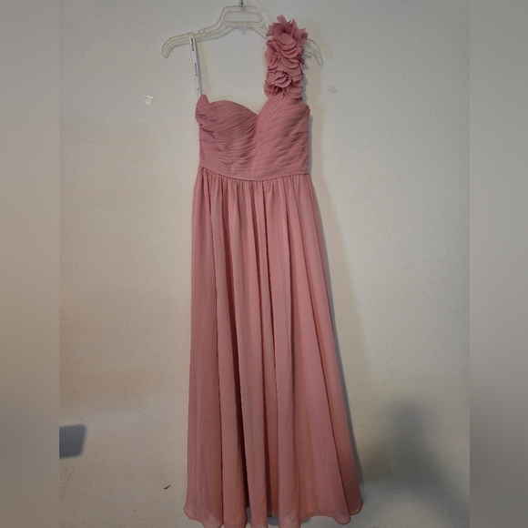JJ HOUSE  one shoulder bridesmaid  dress - Picture 5 of 15